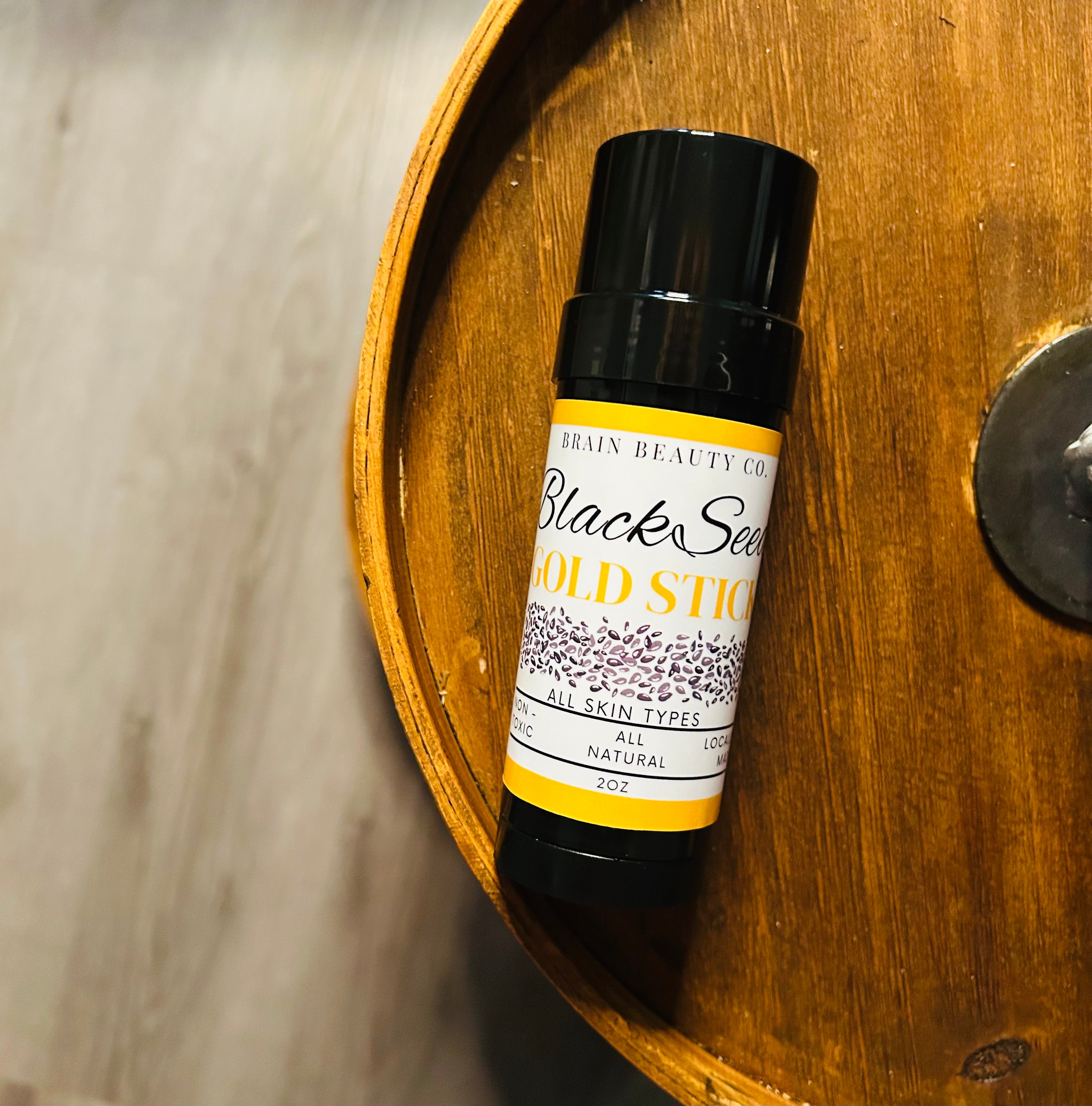 Black Seed Gold Stick – Brain Beauty Co.