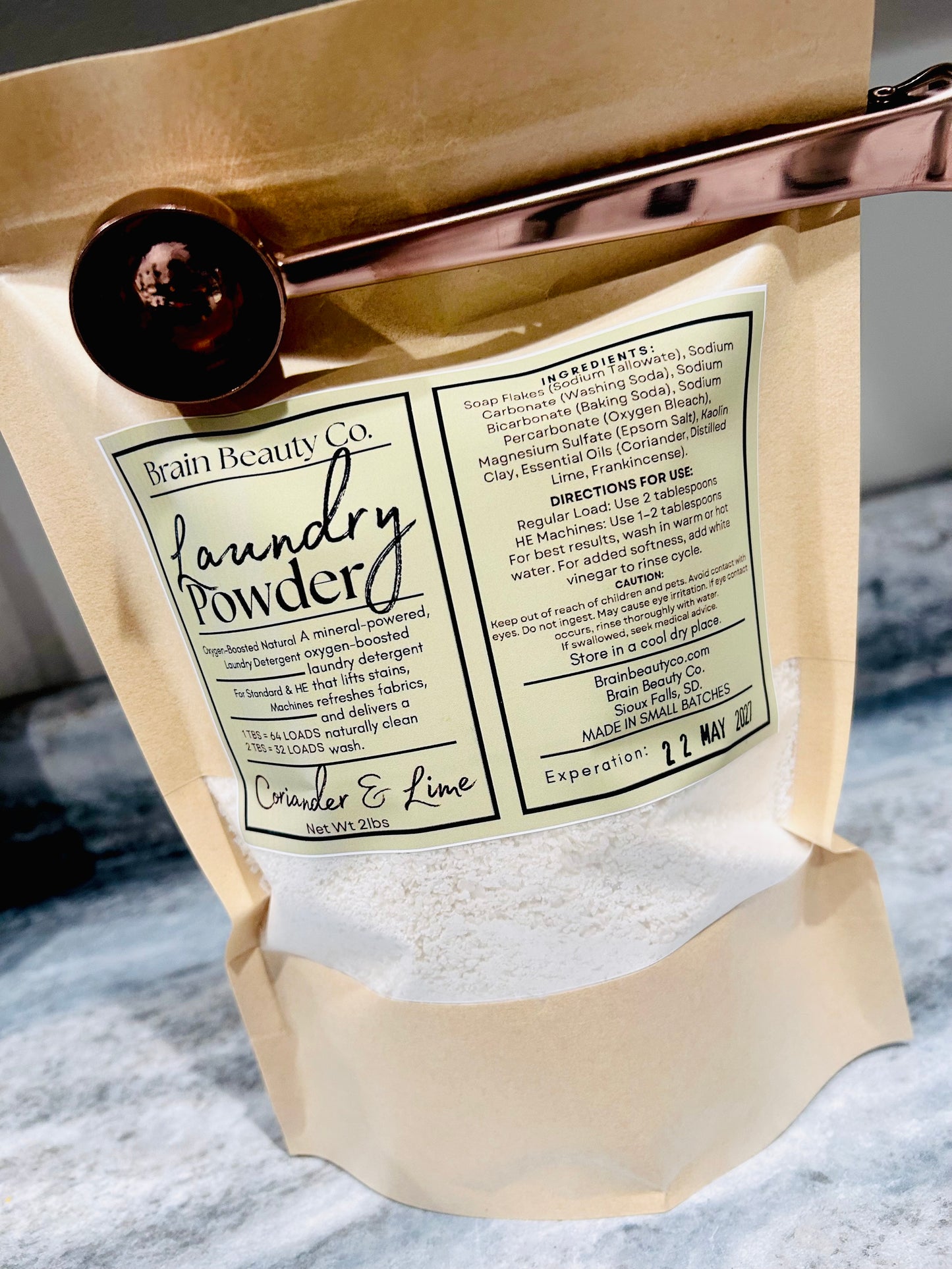 Laundry Powder - w/ Scoop (For HE and Standard Machines)