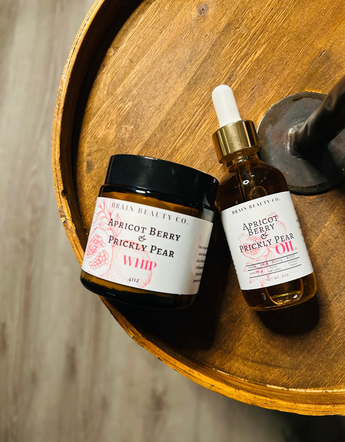 Apricot Berry & Prickly Pear Whip and Oil Bundle
