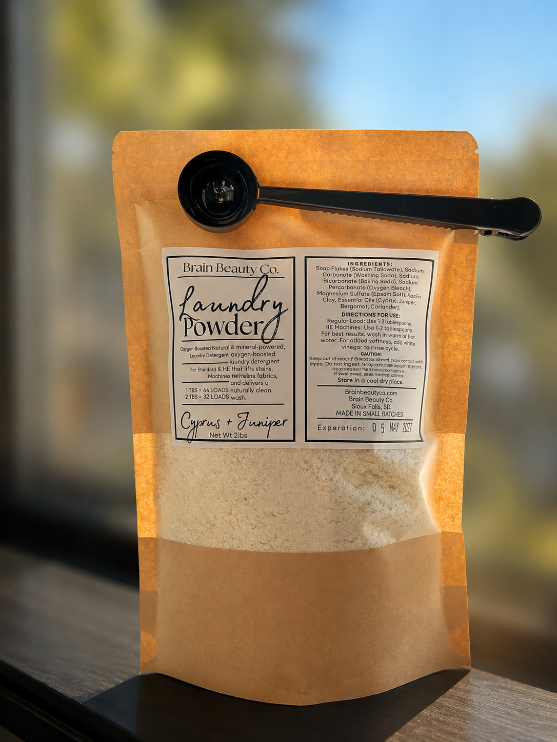 Laundry Powder - w/ Scoop (For HE and Standard Machines)