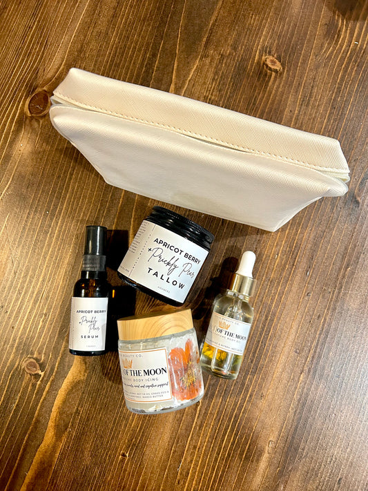 Queen of the moon Apricot Berry Serum & Tallow Bundle with Bag
