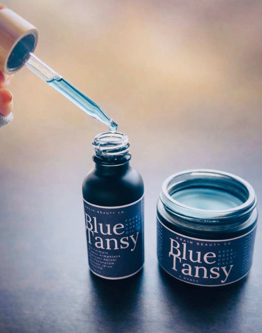 Blue Tansy Restoration • Face, Chest + Neck Duo