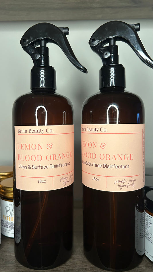 Lemon + Blood Orange Disinfectant Spray