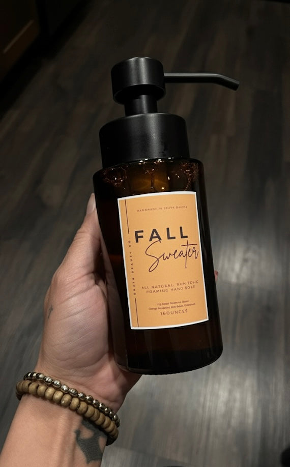 Glass Pump Foaming Handsoap