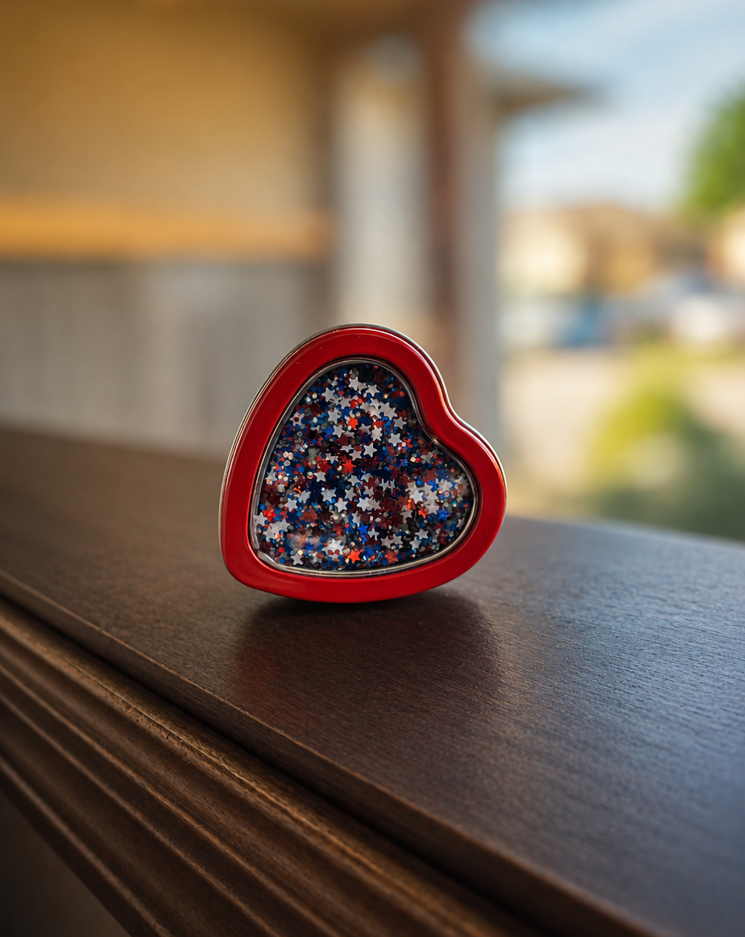 ❤️🤍💙 Red White & Blue Hair + Face  Glitter Balm