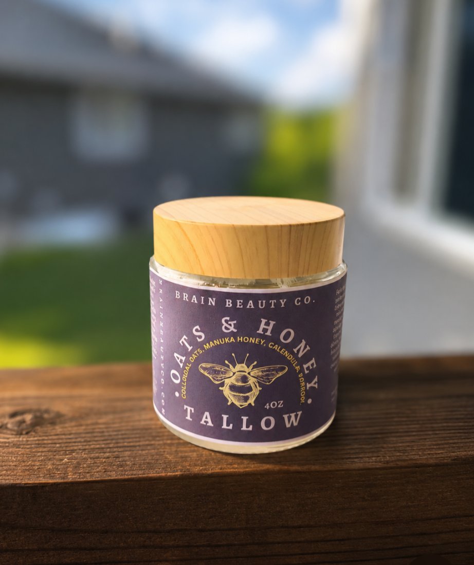 Oats & Honey Tallow (Sensitive Skin + Skin Ailments)